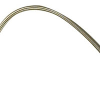 Wilwood 16in OAL Flexline -3 Hose to -3 Female 90 Degree