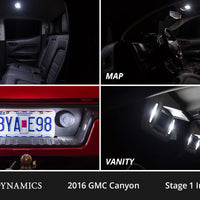 Diode Dynamics 15-22 GMC Canyon Interior LED Kit Cool White Stage 2