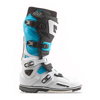 Gaerne SG22 Limited Edition Boot White/Black/Light Blue Size - 9