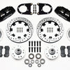 Wilwood Dynapro 6 Front Hub Kit 12.19in Drilled 37-48 Ford Psgr. Car Spindle