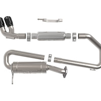 aFe 18-21 Suzuki Jimny Takeda 2-1/4in. 304 SS Cat-Back Exhaust w/ Blk Tip