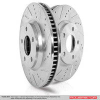 Power Stop 20-21 Jeep Gladiator Rear Evolution Drilled & Slotted Rotor - Pair