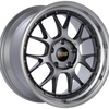 BBS LM-R 19x9.5 5x114.3 ET38 Diamond Black Center Diamond Cut Lip Wheel - 82mm PFS Required