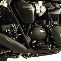 Remus 2018 Triumph Bonneville T 120 Bonneville (Euro 4) Tapered Black Slip On - Left Side