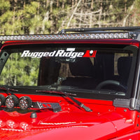 Rugged Ridge 07-18 Jeep Wrangler JK Elite Fast Track Windshield Light Bar Mount w/o Crossbar