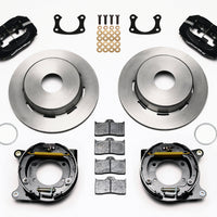 Wilwood Forged Dynalite P/S Park Brake Kit Big Ford New 2.50in Offset Currie Blank