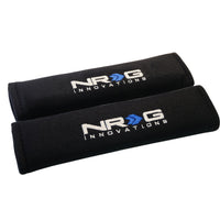 NRG Seat Belt Pads 2.7in. W x 11in. L (Black) Short - 2pc