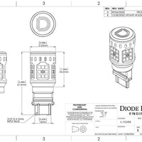 Diode Dynamics 3157 XPR LED Bulb - Cool - White (Pair)