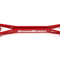 GrimmSpeed 08-18 Subaru WRX/STI Lightweight Battery Tie Down - Red