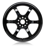 Gram Lights 57DR 17x9.0 +38 5-100 Glossy Black Wheel