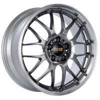 BBS RS-GT 18x8.5 5x120 ET38 CB72.5 Diamond Black Center Diamond Cut Lip Wheel