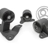 Innovative 94-97 Accord F-Series Black Steel Mounts 75A Bushings (Auto to Manual)