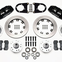 Wilwood Dynapro 6 Front Hub Kit 12.19in 37-48 Ford Psgr. Car Spindle