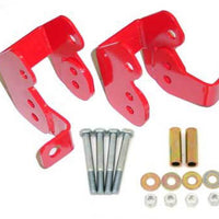 BMR 82-02 3rd Gen F-Body Bolt-On Control Arm Relocation Brackets - Red