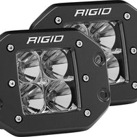 Rigid Industries Dually - Flush Mount - Flood - Set of 2