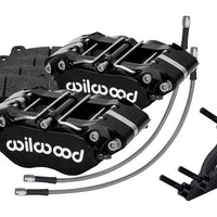 Wilwood 69-83 Porsche 911 Rear Dynapro Caliper Kit 3in MT - Black