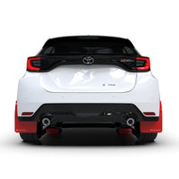 Rally Armor 20-23 Toyota GR Yaris Red Mud Flap w/White Logo