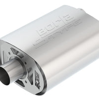 Borla CrateMuffler Ford Coyote 5.0L S-Type 2.5in Offset/Center 12inx6inx10.34in Muffler