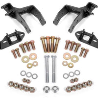 BMR 78-87 G-Body Coilover Conversion Kit Rear Non-adj Shock Mount w/o CAB - Black Hammertone