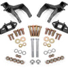 BMR 78-87 G-Body Coilover Conversion Kit Rear Non-adj Shock Mount w/o CAB - Black Hammertone