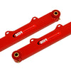 BMR 10-15 5th Gen Camaro Rear Non-Adj. Toe Rods (Polyurethane) - Red