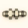 DeatschWerks 8AN Male Flare To 8AN Male Flare Bulkhead Adapter (Incl. Nut)