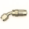 DeatschWerks 6AN Female Swivel 45-Degree Hose End CPE