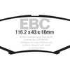 EBC 06-11 Dodge Nitro 3.7 Greenstuff Rear Brake Pads