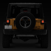 Raxiom 07-18 Jeep Wrangler JK LED Tail Lights- Black Housing (Smoked Lens)