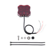 Diode Dynamics Stage Series Single Color LED Rock Light - Red Hookup (one)