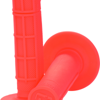 ProTaper 1/2 Waffle Grips - Neon Red