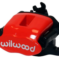 Wilwood Caliper-Combination Parking Brake-R/H-Red 41mm piston 1.00in Disc