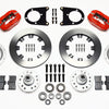 Wilwood Forged Dynalite Front Kit 12.19in Red 37-48 Ford Psgr. Car Spindle