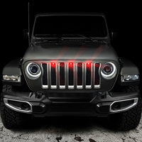 Oracle Pre-Runner Style LED Grille Kit for Jeep Wrangler JL - Red SEE WARRANTY