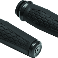 Kuryakyn Hex Grips Thottle-By-Wire Black