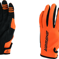 Answer 23 Ascent Glove Orange/Black - Medium