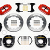 Wilwood Narrow Superlite 4R Rear P-Brk Kit 12.88in Red 58-64 Olds/Pontiac Ends 2.81in Offset