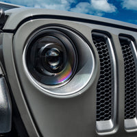 Oracle Oculus BiLED Projector Headlights for Jeep JL/Gladiator JT  Satin Silver 5500K SEE WARRANTY