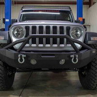 Fishbone Offroad 2018+ Jeep Wrangler JL Mid-Width Winch Front Bumper