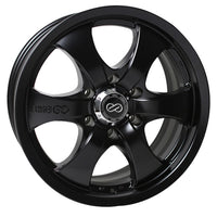 Enkei M6 Universal Truck & SUV 20x9 20mm Offset 6x139.7 Bolt Pattern 108.5mm Bore Black Wheel