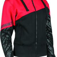 Speed and Strength Cat Outa Hell Hoody Red/Black Womens - XL