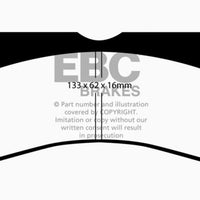 EBC Brakes Greenstuff 2000 Series Sport Pads