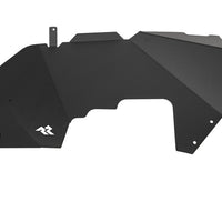 Rugged Ridge Inner Fender Liners Frnt Aluminum Black 18-20 Jeep Wrangler JL