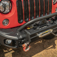 Rugged Ridge Arcus Front Bumper Set W/ Overrider 2018 Jeep Wrangler JK