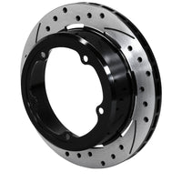 Wilwood Rotor-1.91in Offset-SRP-BLK-Drill-RH 11.00 x .810 - 5 x 5.75in Floater