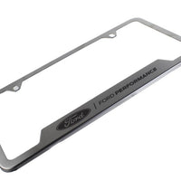 Ford Racing Stainless Steel Ford Performance License Plate Frame