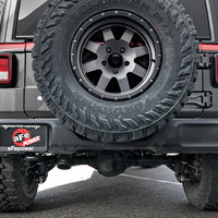 aFe MACH Force-Xp Axle-Back Hi-Tuck Exhaust System w/Black Tip 18-19 Jeep Wrangler (JL) V6 3.6L