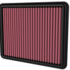 K&N 22-23 Toyota Land Cruiser V6 3.3L DSL Replacement Air Filter