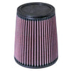 K&N Universal Rubber Filter 2.75in Flange ID x 5.875in Base OD x 4.75in Top OD x 7in Height