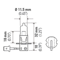 Hella H3 Halogen Bulb (Must Order Qty 10)